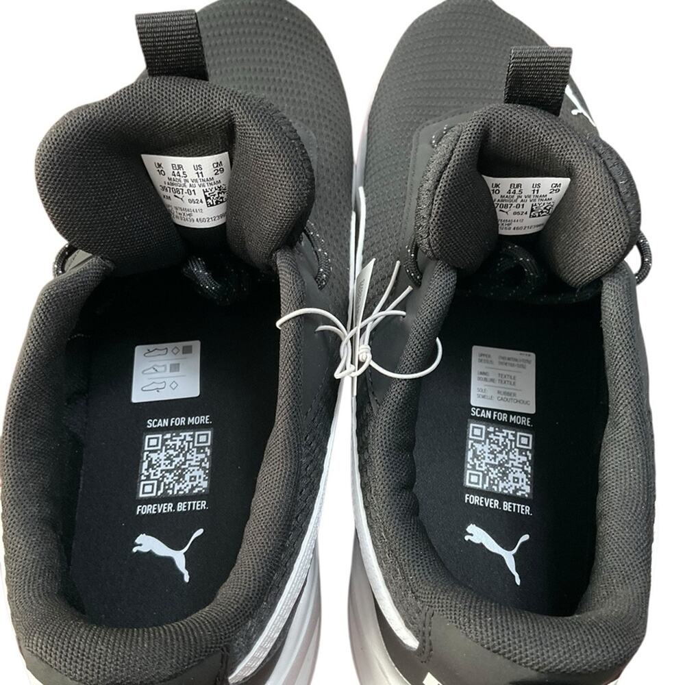 Puma Men’s Sneakers Black Size 11 NEW NIB - Picture 8 of 8